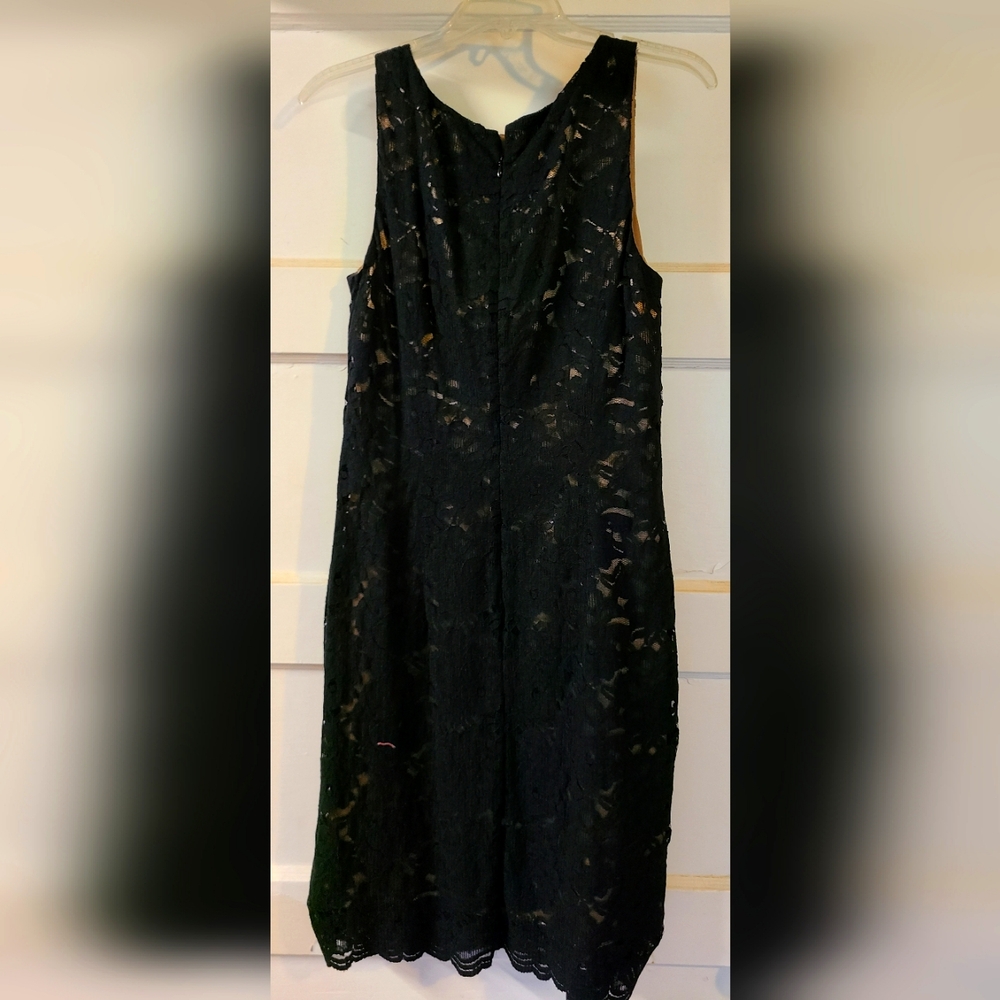 Black lace dress size 8